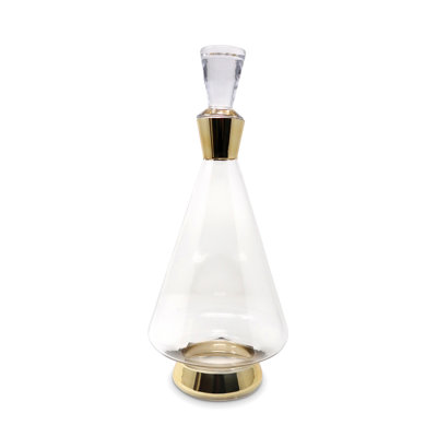 Lutisha 10 oz. Carafe à vin en verre