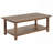 Wood Coffee Table with Shelf-759560549