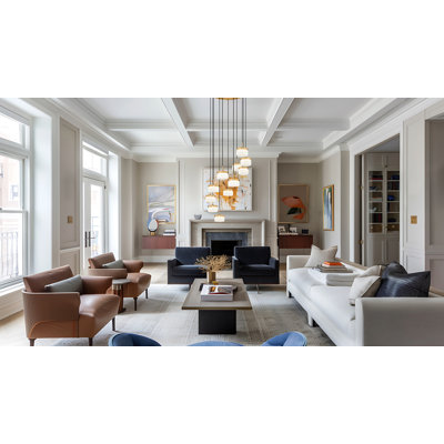 Renaud Modern Gold 11 Light Chandelier