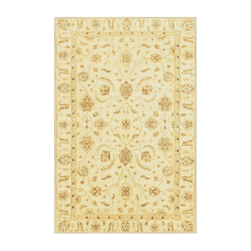 Tapis abstrait à motif abstrait moderne 3403, Rectangle 2 pi x 3 pi