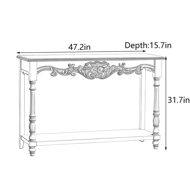 Console French Vintage