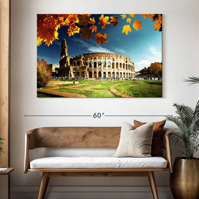Lilie Colosseum en automne, H 34 po x l 51 po