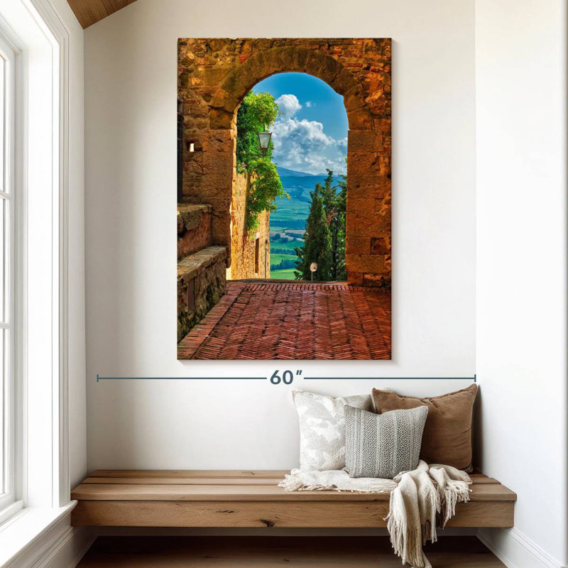 Aime, arche romaine, Toscane, H 51 po x l 34 po
