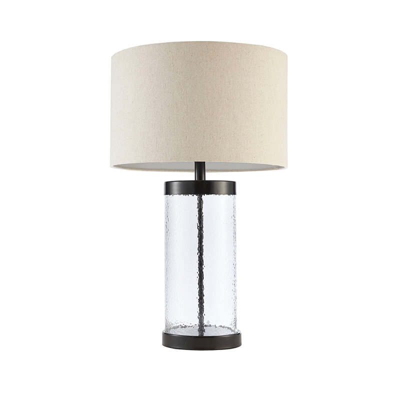 Lampe de table en verre