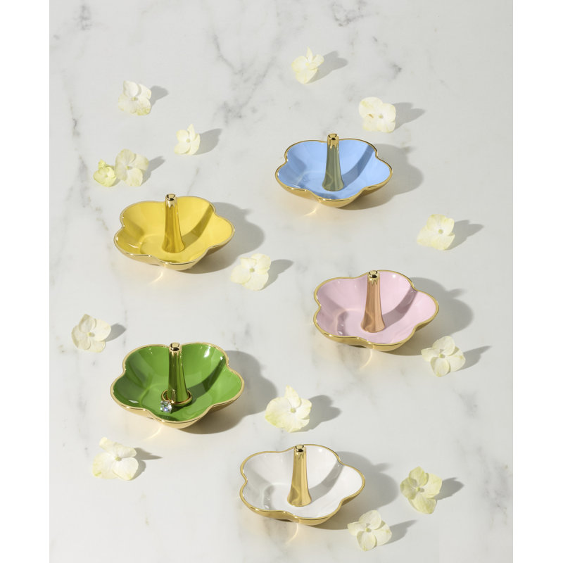 Kate Spade Make It Pop Metal Ring Dish, Green