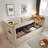 Upholstered Daybed With Hydraulic Storage And Usb & Type-c Charging-1719198612