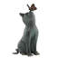 Cat Metal Garden Statue