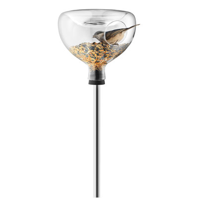 Glass Freestanding Feeding Station
