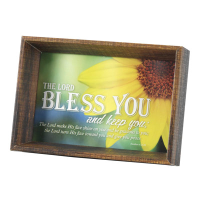 Micheals Lord Bless Num 6:24-26 Tabletop Picture Frame
