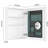 20''X26'' Bathroom Medicine Storage Cabinet - Wooden Door. Wall Mounted. White. Organizer. Detail Makeup Mirror. Mirror White Engineered Wood. Recessed/Surface. Concealed Space. Right Door