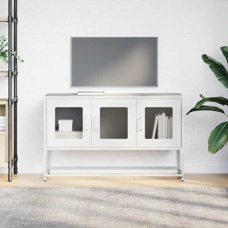 Ambrosio TV Stand for TVs up to 40", White