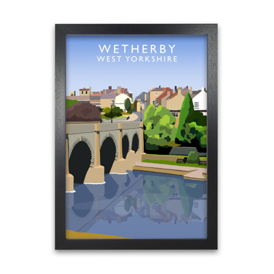 Wetherby West Yorkshire by Richard O'Neill - Single Picture Frame Print