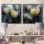 Pétales gris de sérénité tulipe-2040650545-2040650544