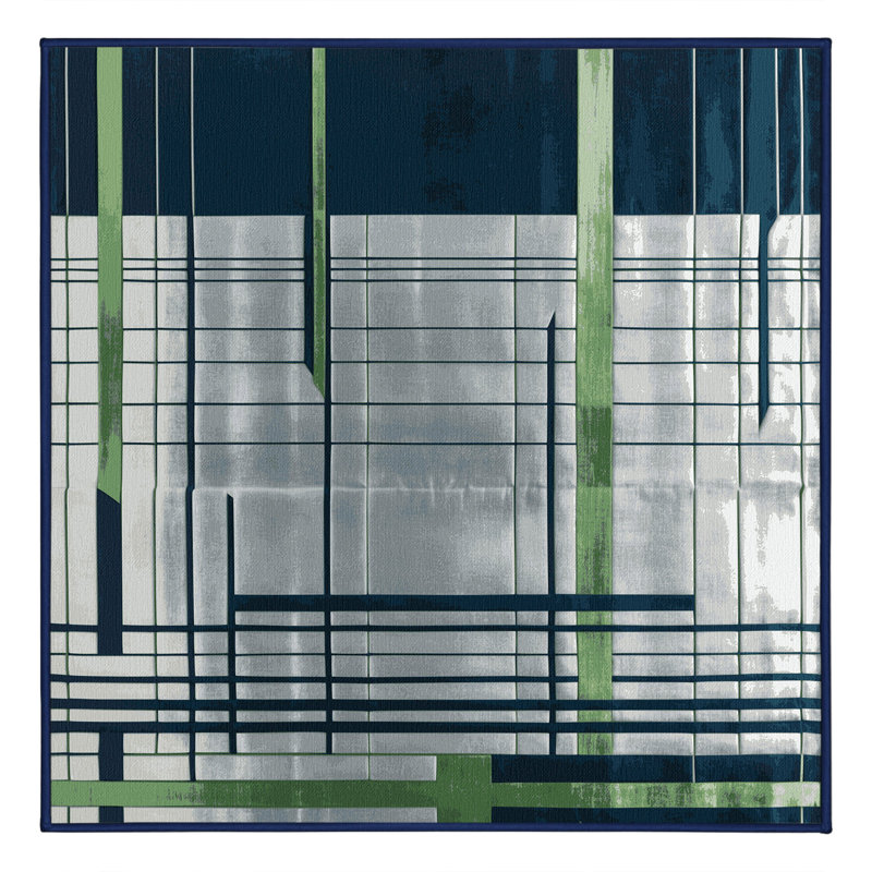 Interstellar Path Rug, Square 6'