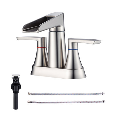 Bathroom Faucet with Drain Assembly