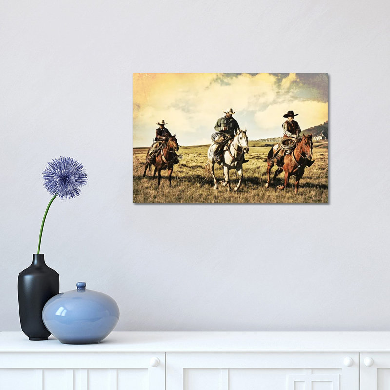A Race For Home by Rhonda Thompson - Wrapped Canvas Print, 45.72cm H x 66.04cm W x 1.905cm D