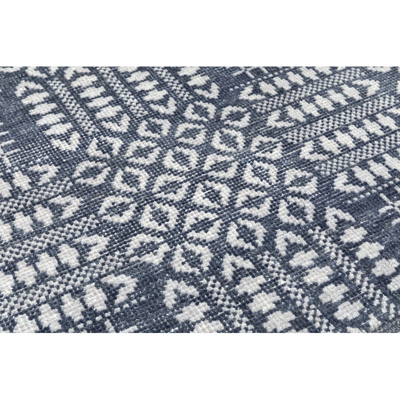 Bovina Geometric Area Rug, Rectangle 5' x 8'