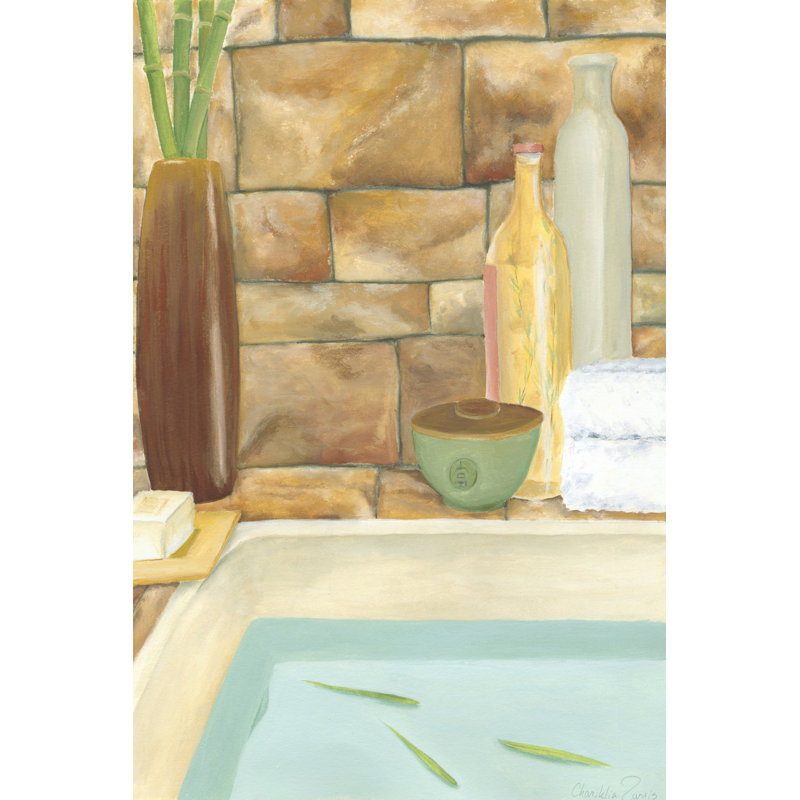 Oasis I (D) by Chariklia Zarris - Wrapped Canvas Painting, 46cm H x 30cm W x 3.8cm D