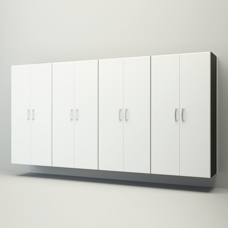 Deluxe 4 Piece Storage System, White