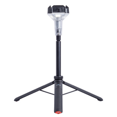 Devos Outdoor LightRanger 800 Lumen Lantern - Rechargeable Telescoping LED Lantern, 8ft Tall, 30-Hour Runtime, Illuminates 40ft Area, Adjustable Height