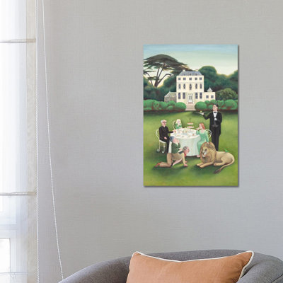 Afternoon Tea 1 Piece Wrapped Canvas Painting