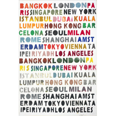 Cities Print by Robert Robinson