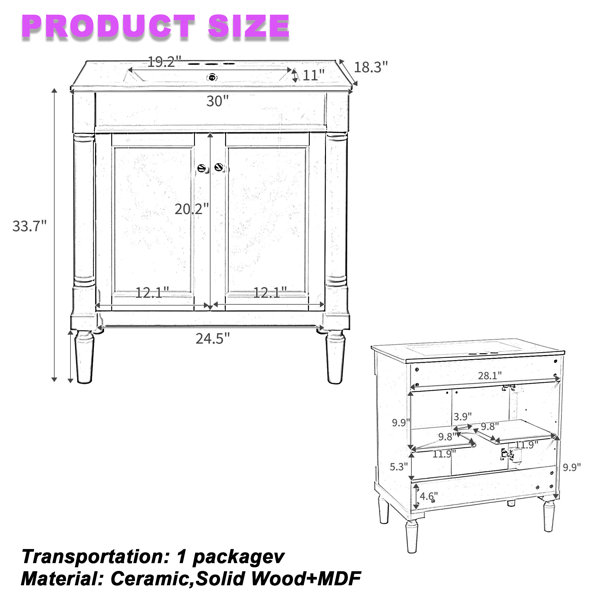 Dimensions du produit