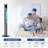 46" Tower Fan For Bedroom Cooling With Air Filter, Oscillating, 3 Speeds, 12H Timer, And Remote Control, Grey