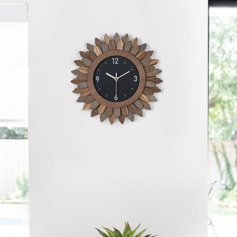 Horloge murale rustique, Tricolor