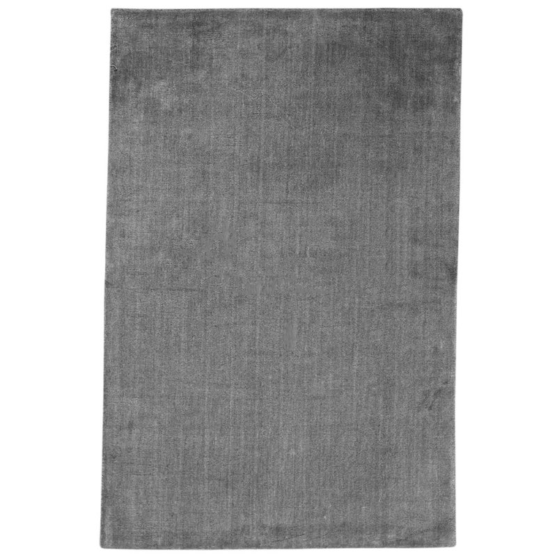 Cotton Area Rug in Gray
