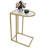 Glass Top C Table End Table