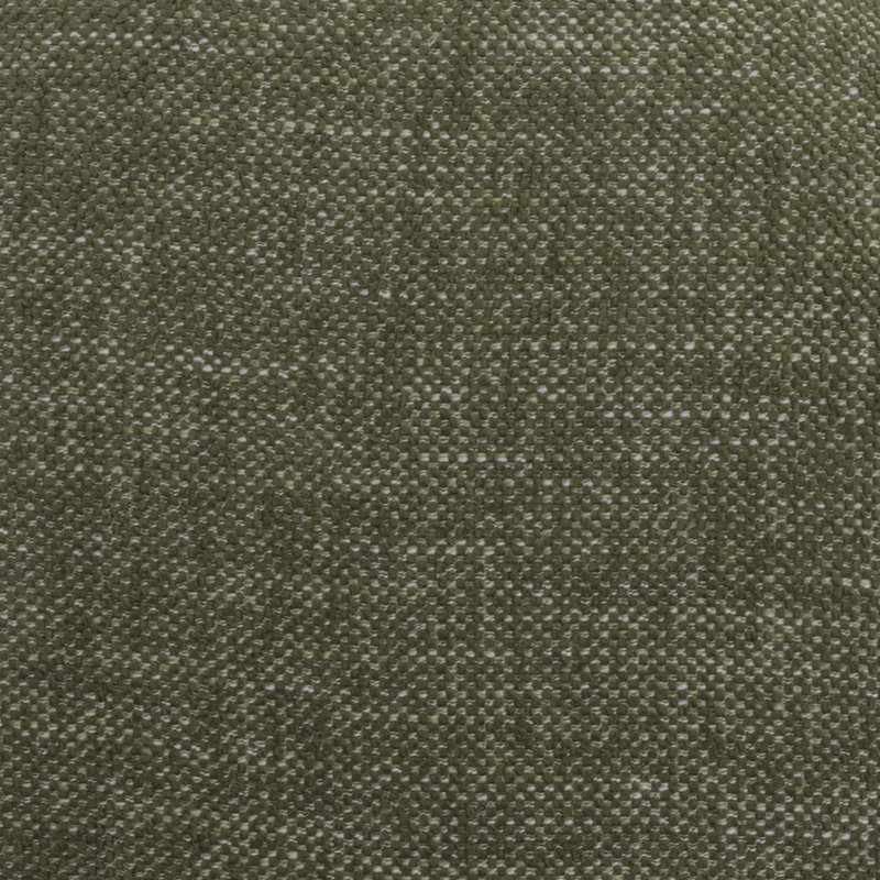 Chaise de salle à manger en tissu tressé Sulley, Vert olive, Marron clair