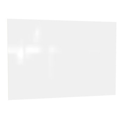 Ghent Flyte Duo Double-sided Frameless Magnetic Whiteboard, 3' X 4', White