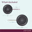 Anolon Accolade Hard Anodized Nonstick Induction Frying Pans / Skillet Set-81444893-81444894