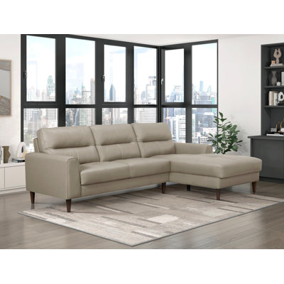 Canapé modulaire moderne et contemporain 2 pièces Nandor