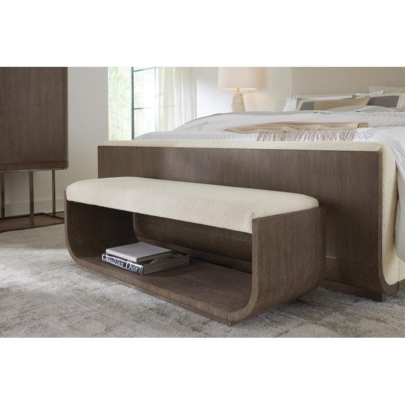 Modern Mood Bed Bench, Mink