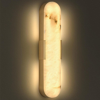 Alabaster Wall Sconce 20 Inch 3000K Modern Indoor 1PC