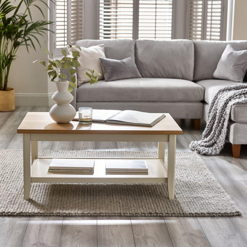 Eden Coffee Table Oak Cream, Oak Cream