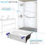 Base de douche de remplacement pour baignoire avec drain de bout 60 po x 36 po Transolor Trimslate-115485373