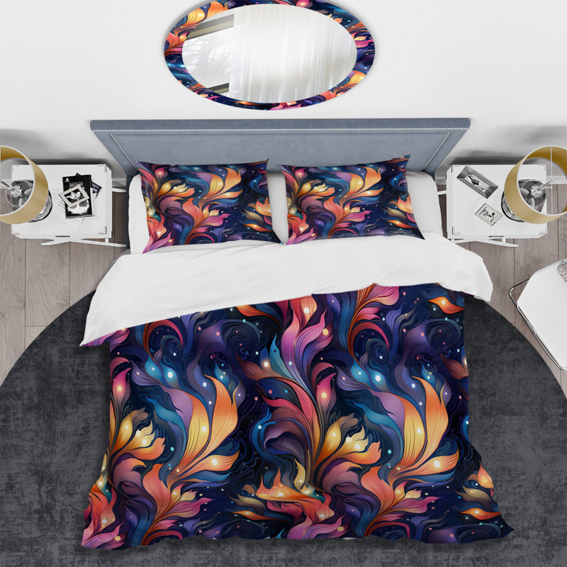 Ensemble de housse de couette Astrath, Housse de couette pour très grand lit et 2 très