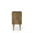 Liberty 18" W Mid-Century Modern 1-Drawer Nightstand in Rustic Brown and Natural-2123305840