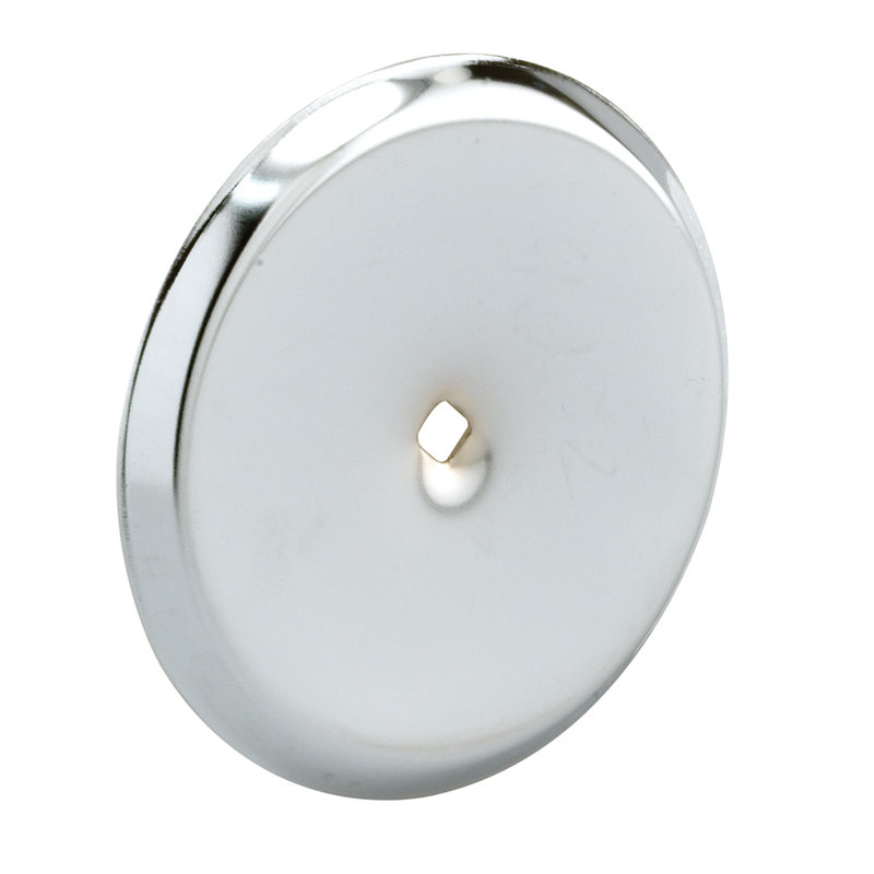 Cabinet Knob Backplate, 2-13/16 in. Outside Diameter, Stamped Steel