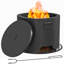 Round Wood Burning Smokeless Fire Pit