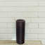 Vase de table brun en bois de manguier