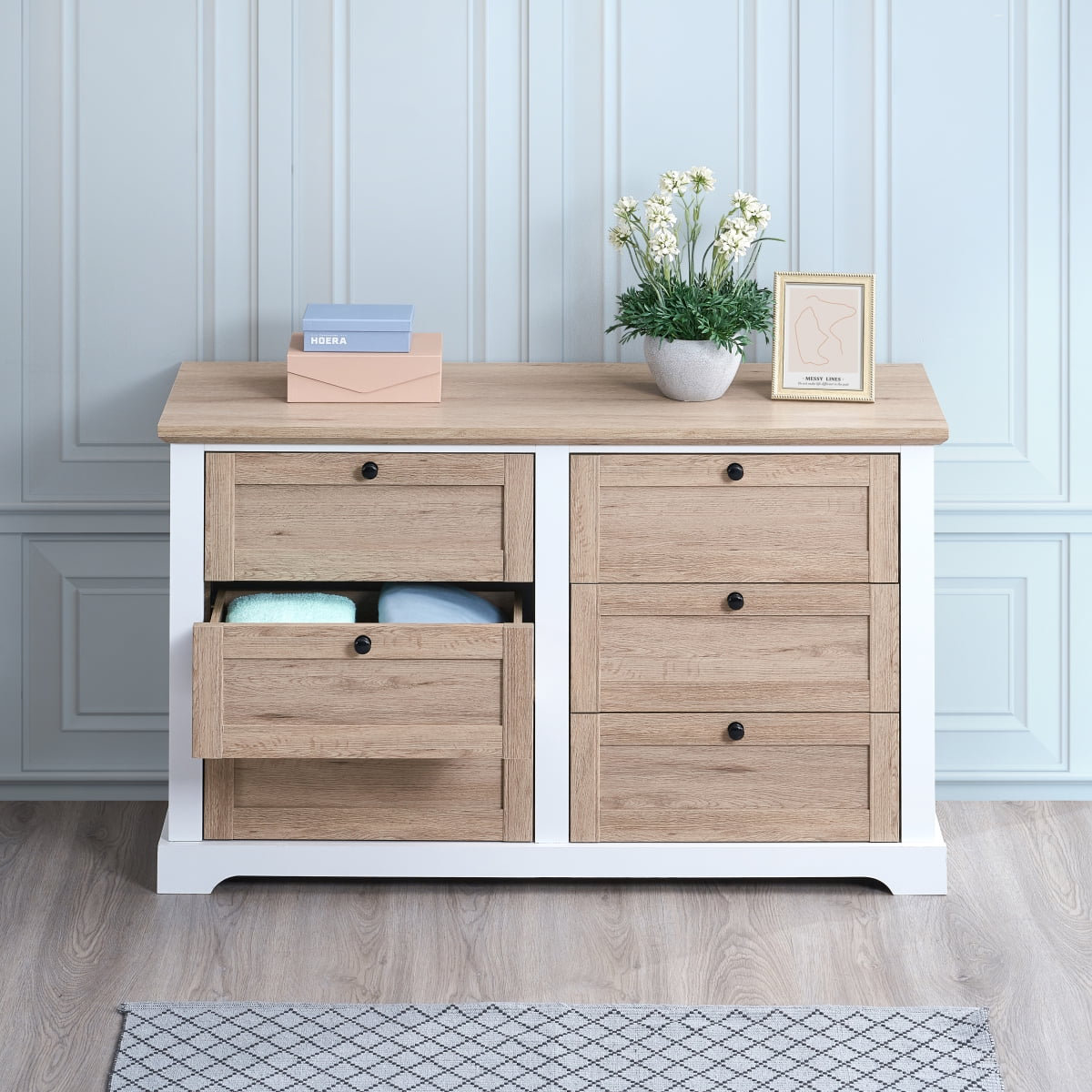 Red Barrel Studio® Autumn Modern 6 Drawer Master Dresser With Interlock ...