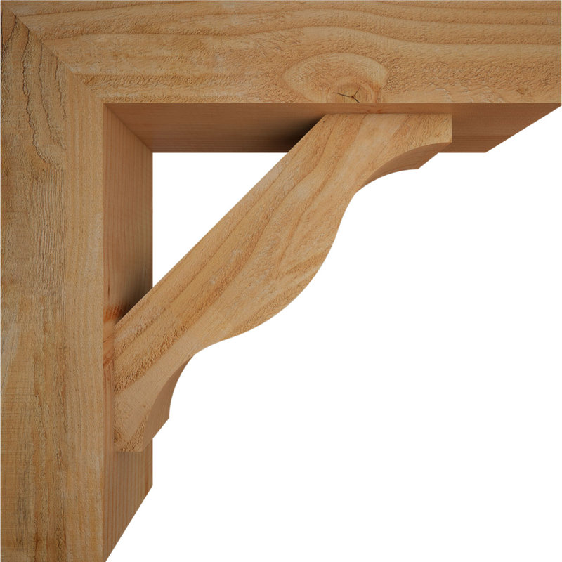 Support Funston Block avec support décalé, 22 X 22, Sapin Douglas de l 6 po (scié brut)
