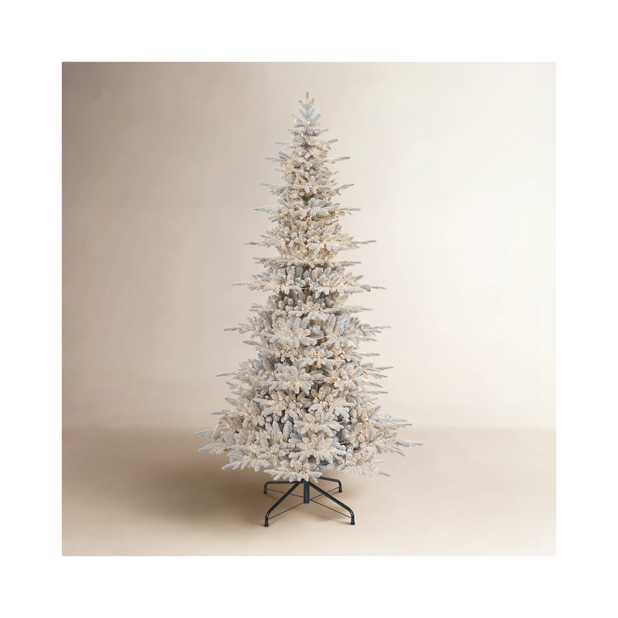 Gervon Lighted Artificial Fir Christmas Tree