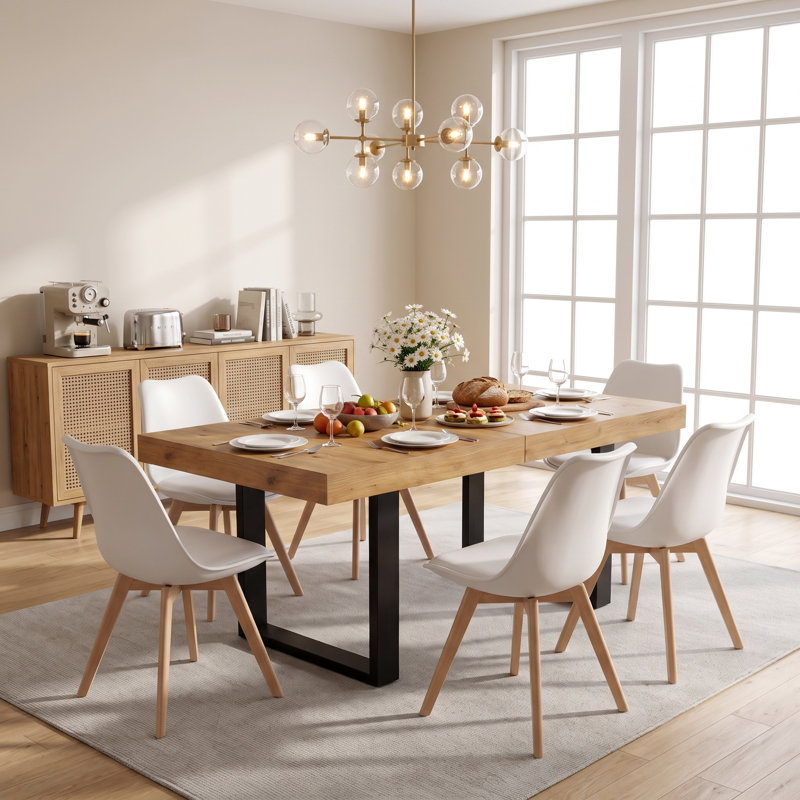 Extendable Dining Table, Oak