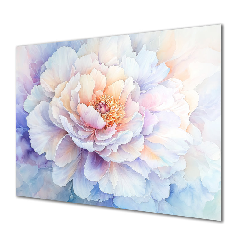 Pivoine printanière en pleine floraison II, H 16 po x l 32 po x P 0,84 po