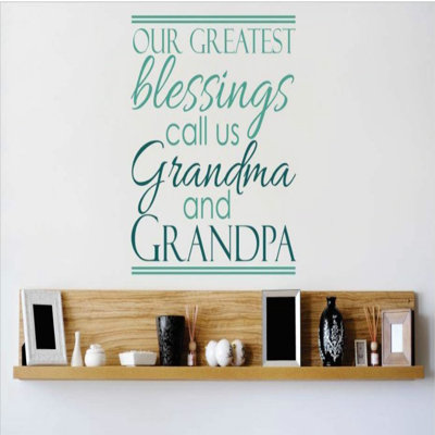 Text & Numbers Wall Decal